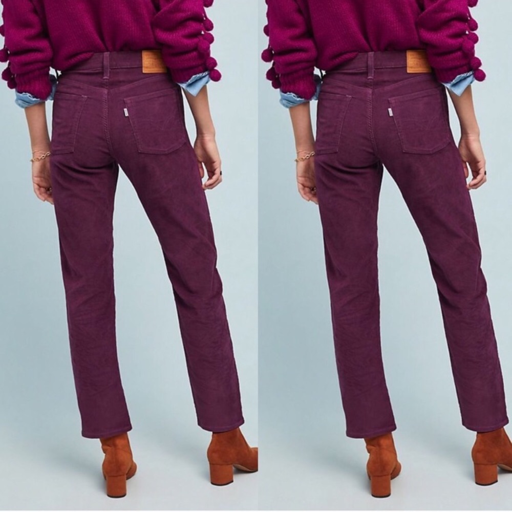 Vintage Levi’s Purple High Waisted Corduroys